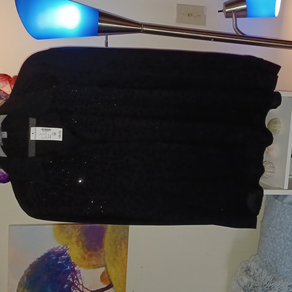 Dressy black blouse